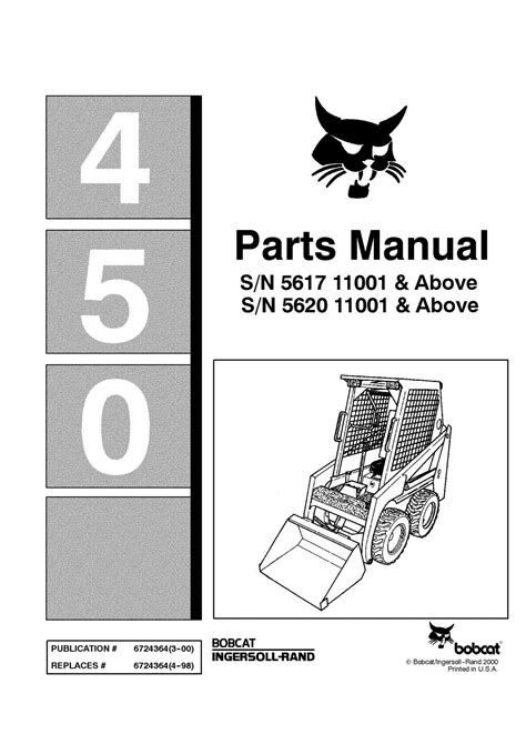 bobcat parts manuals pdf